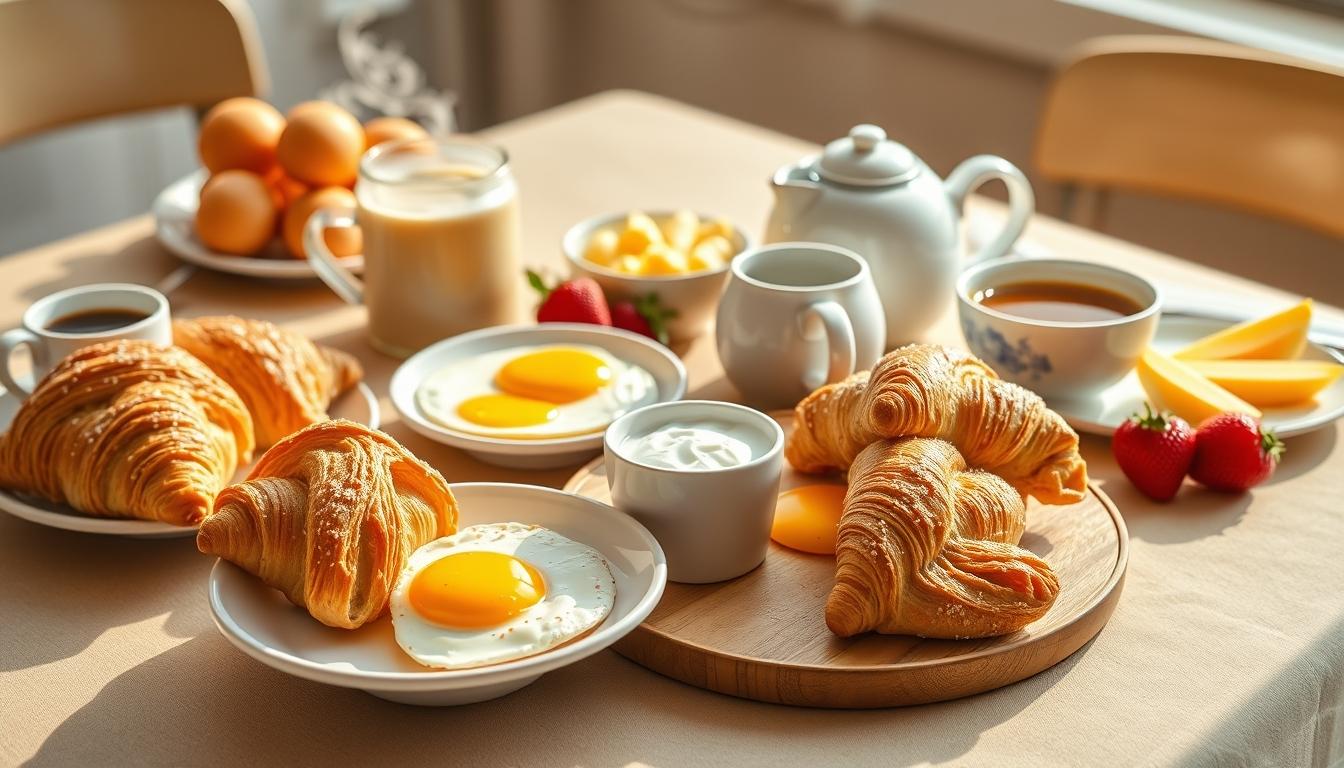 Comforting family dinner served at home